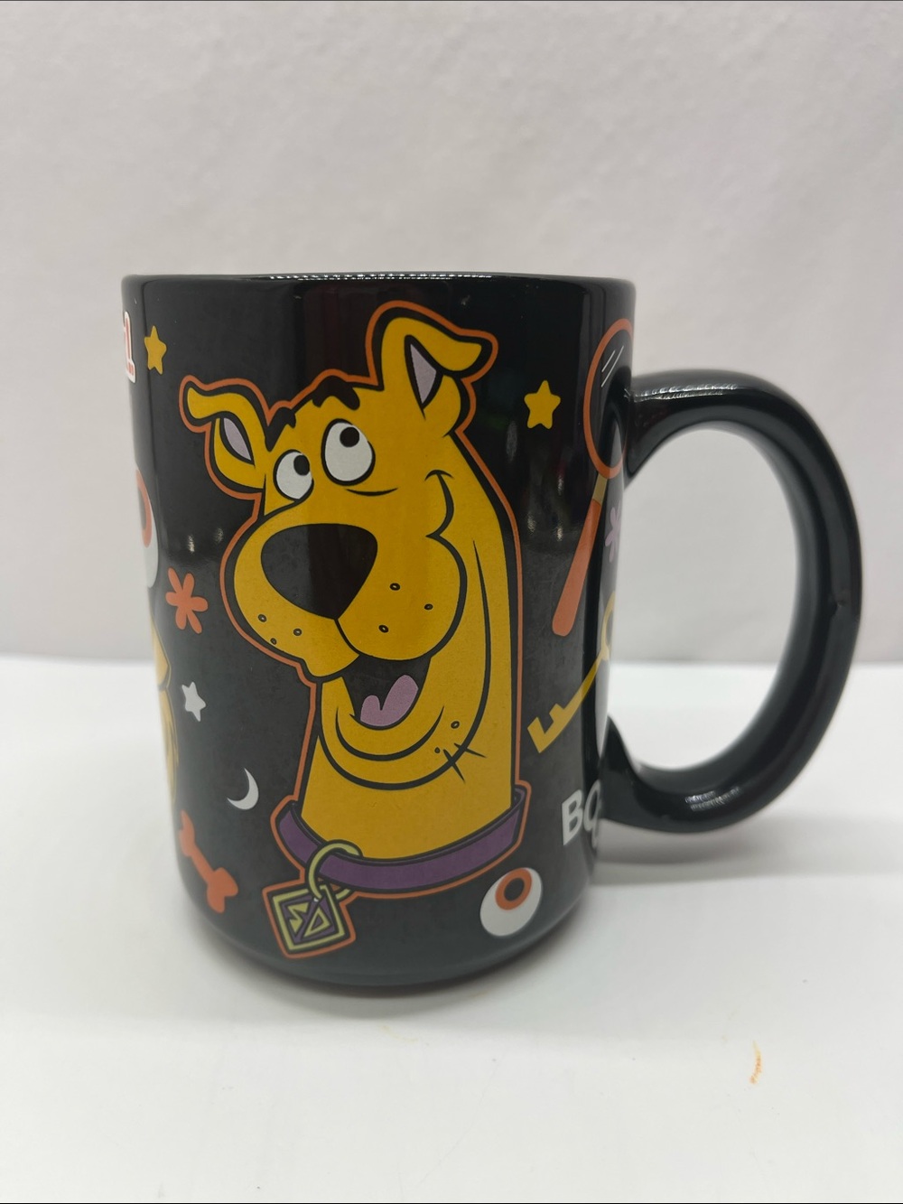 Scooby Doo Black Ceramic Mug